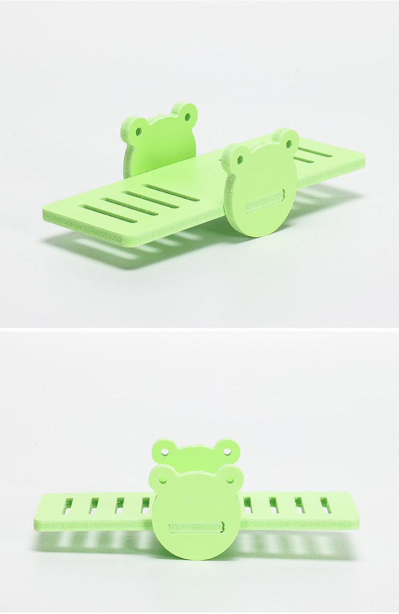 zoog小宠物用品仓鼠跷跷板生态木质磨牙玩具翘翘板磨牙小玩具