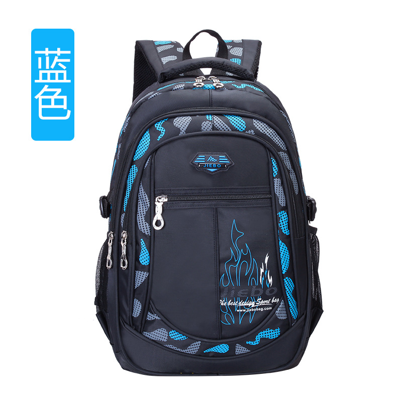 New Children's Backpack High Quality Nylon Fashion Trend Men's and Women's Backpack Wear-Resistant Waterproof Elementary and Middle School Student Schoolbags