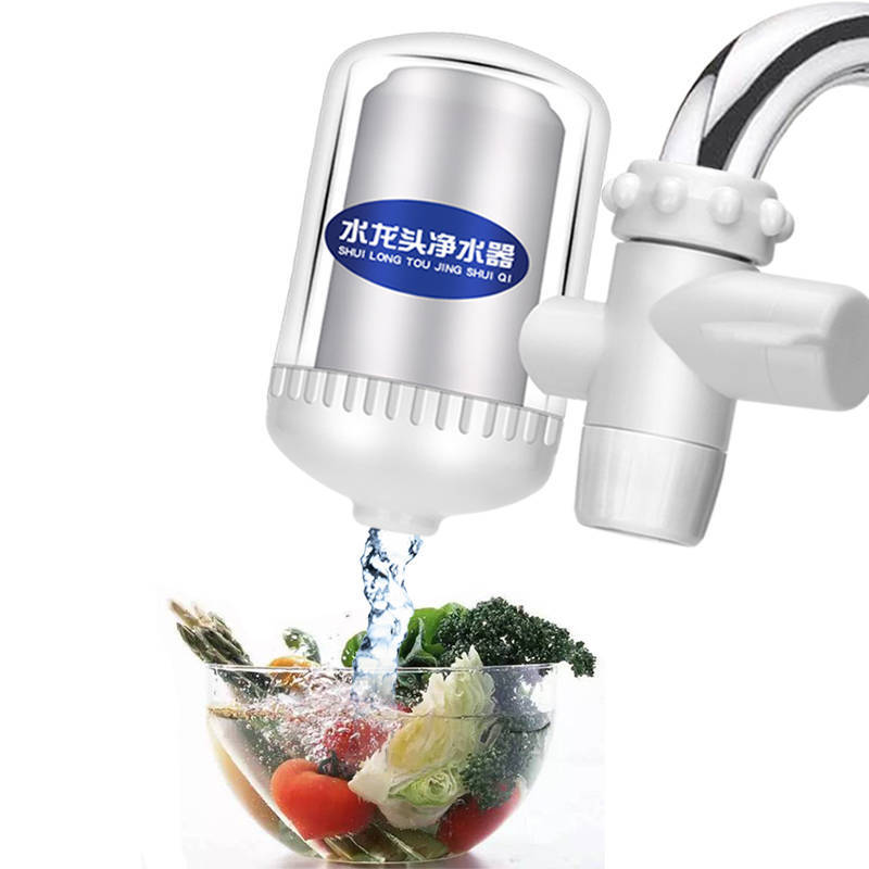 Household Faucet Water Purifier Kitchen Tap Water Filter Transparent Factory Direct Sales Can Be One Piece Dropshipping