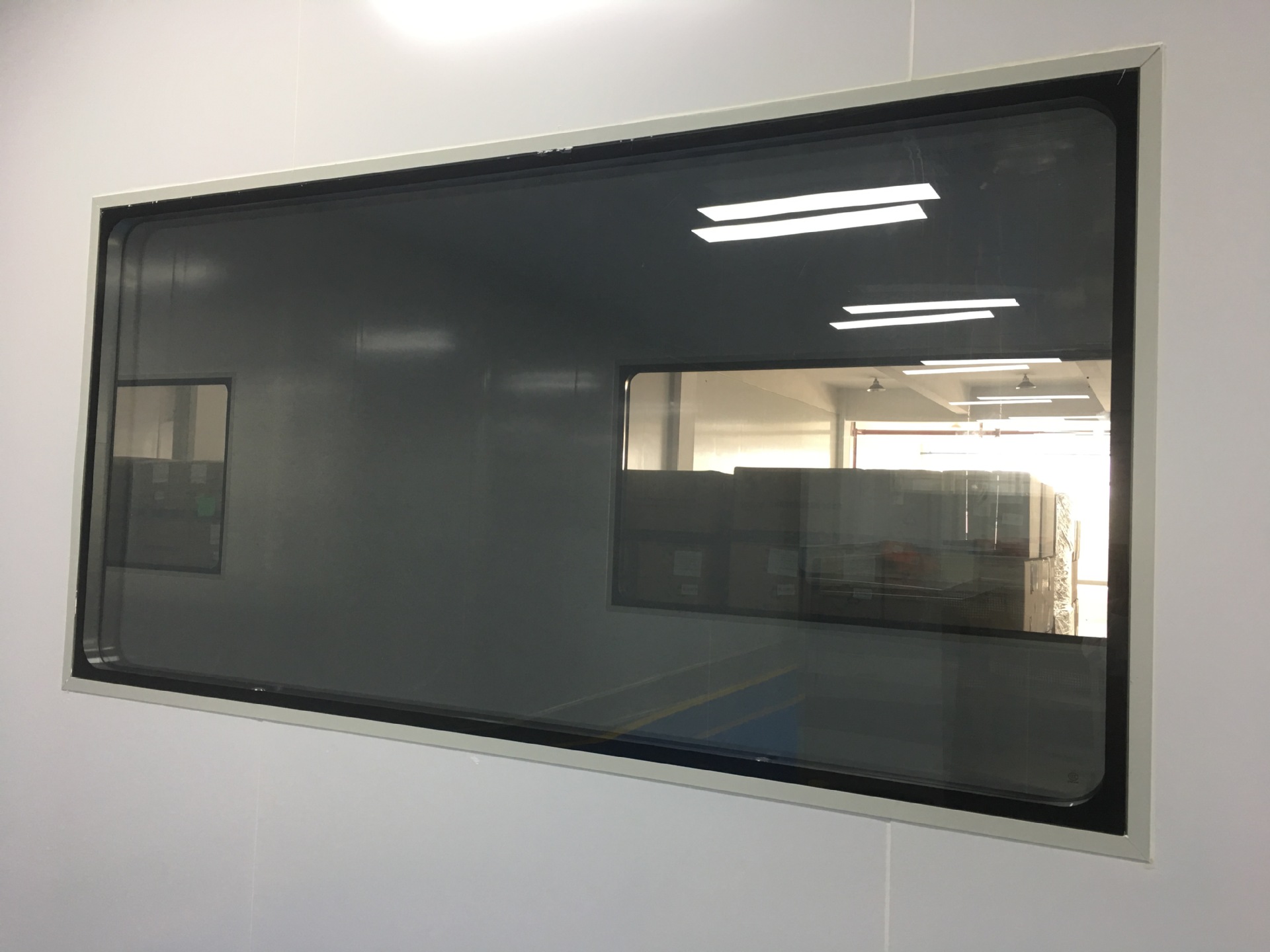 厂家定制整套无尘室洁净防尘窗 汽车车间医院观察室净化视窗