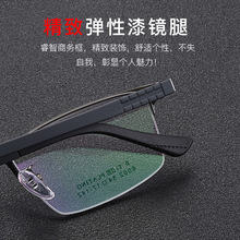 商务金属眼镜框钢皮TR90眼镜架弹性漆新款框架镜工厂批发20002