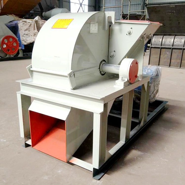 可移动树皮树叶木料打粉机 干湿两用机多功能双进料口树枝粉碎机