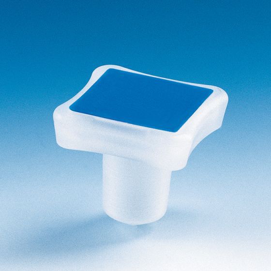 brand144420锥形磨口瓶塞,pp材质,ns14/23,方形,空心,密封圈10/pk