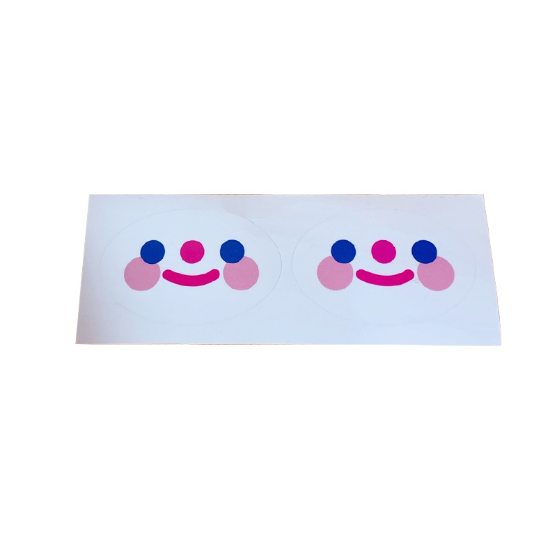 Korean Ins Cute Cloud Smiley Face Hand Ledger Sticker Cartoon Simple Student Sealing Paste Girl Heart Notebook Stickers