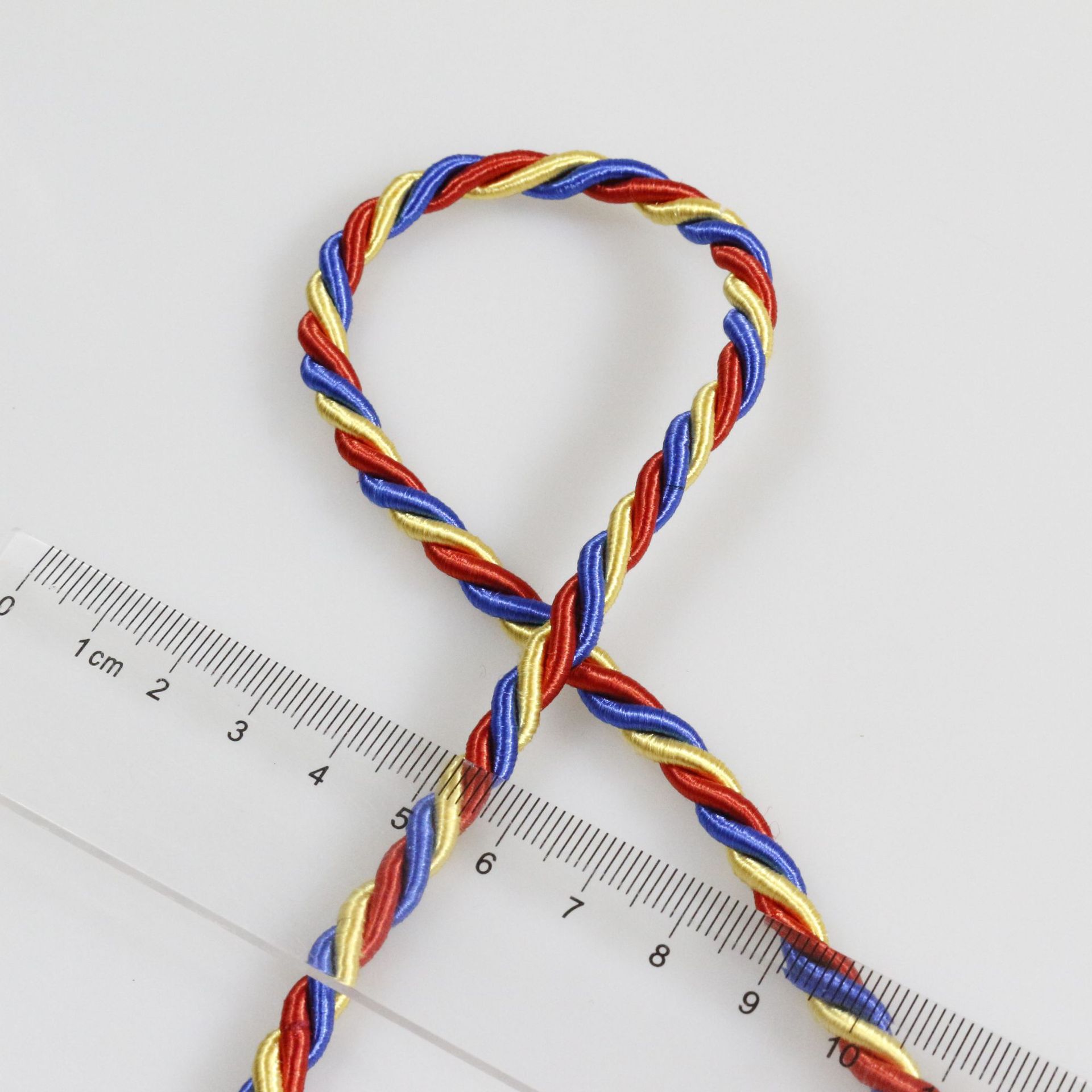 彩色粗扭diy绳棉绳带子绳编织装饰绳 绳子捆绑绳手工制作三股拉线