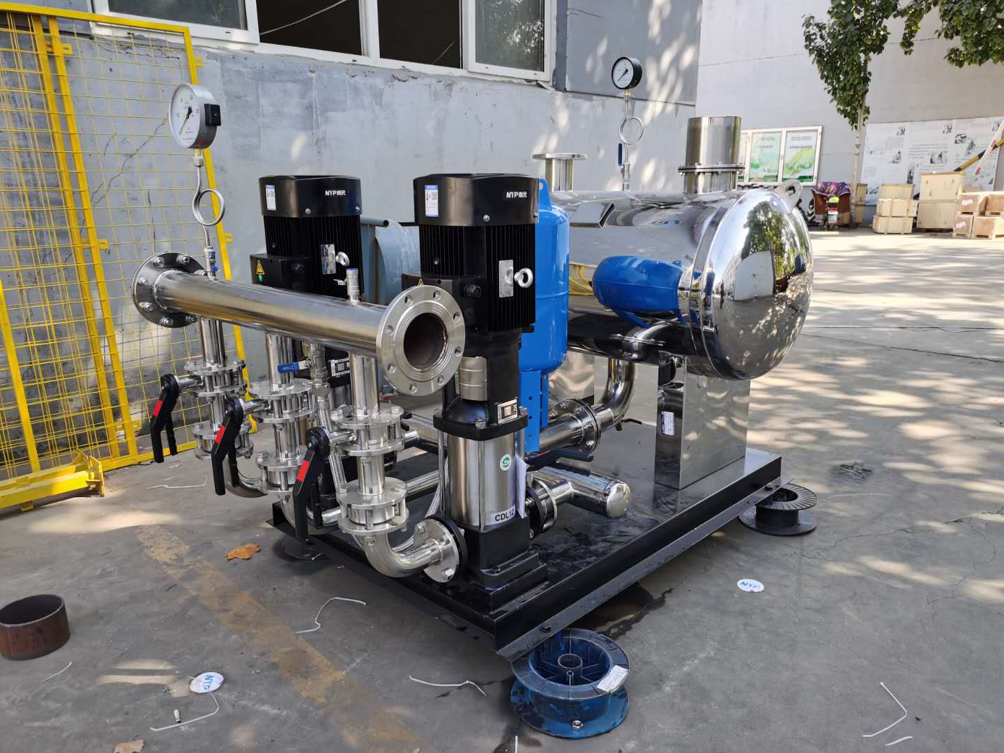 厂家直供全自动无负压变频供水设备 恒压供水设备 二次供水设备