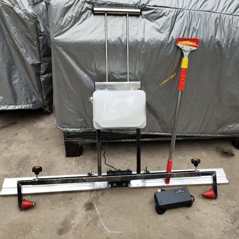 混凝土锂电去脚印覆膜机 建筑工地水泥盖膜机 自动振平盖膜机