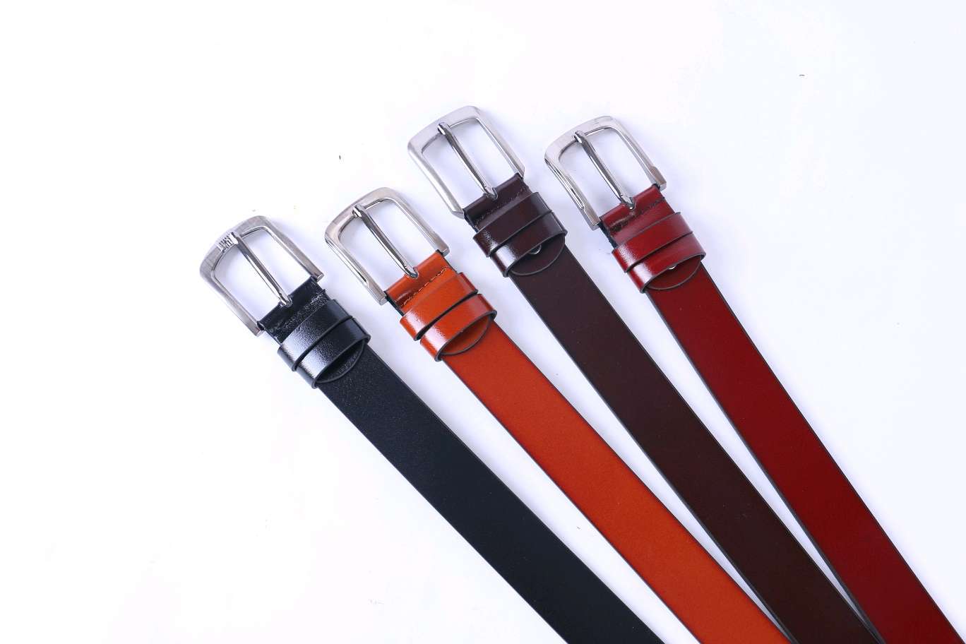 smooth buckle belt wholesale men‘s pin buckle belt business pants belt oem factory direct sales