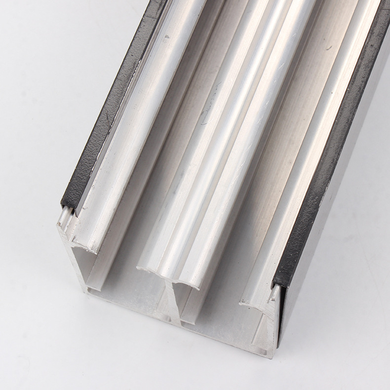 浴室卫生间隔断配件型材厂家加工淋浴房不锈钢轨道型材酒店精装房