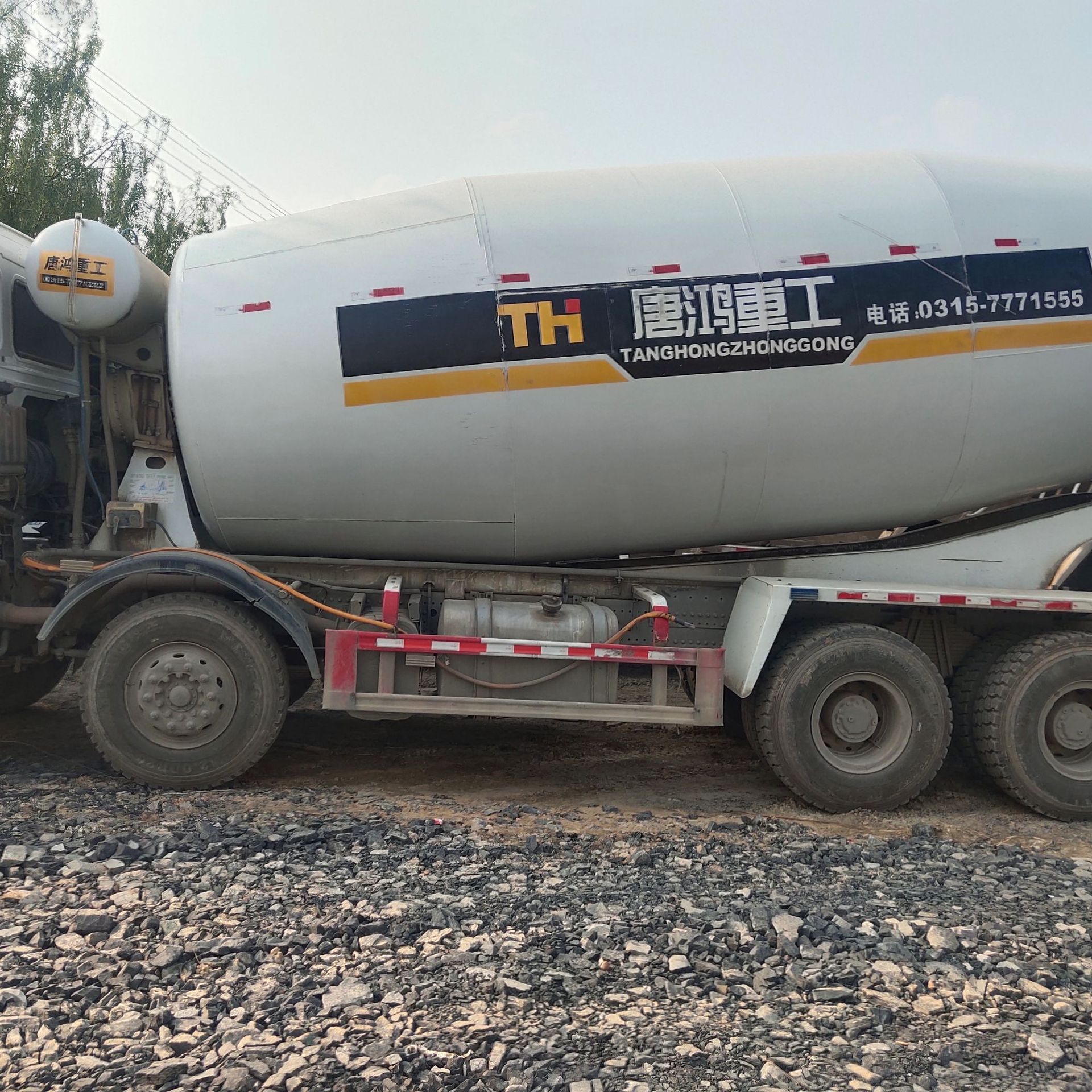 二手搅拌车 二手水泥搅拌车 重汽豪沃大22方唐鸿搅拌车