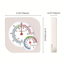 迷你温度计湿度计家用温湿表大棚工业婴儿药房礼品高精度带华氏度