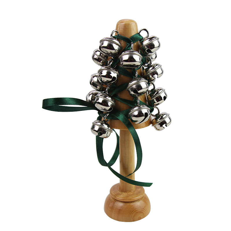 奥尔夫乐器 21棒铃 儿童手摇铃木质21铃手串铃奥尔夫打击乐器