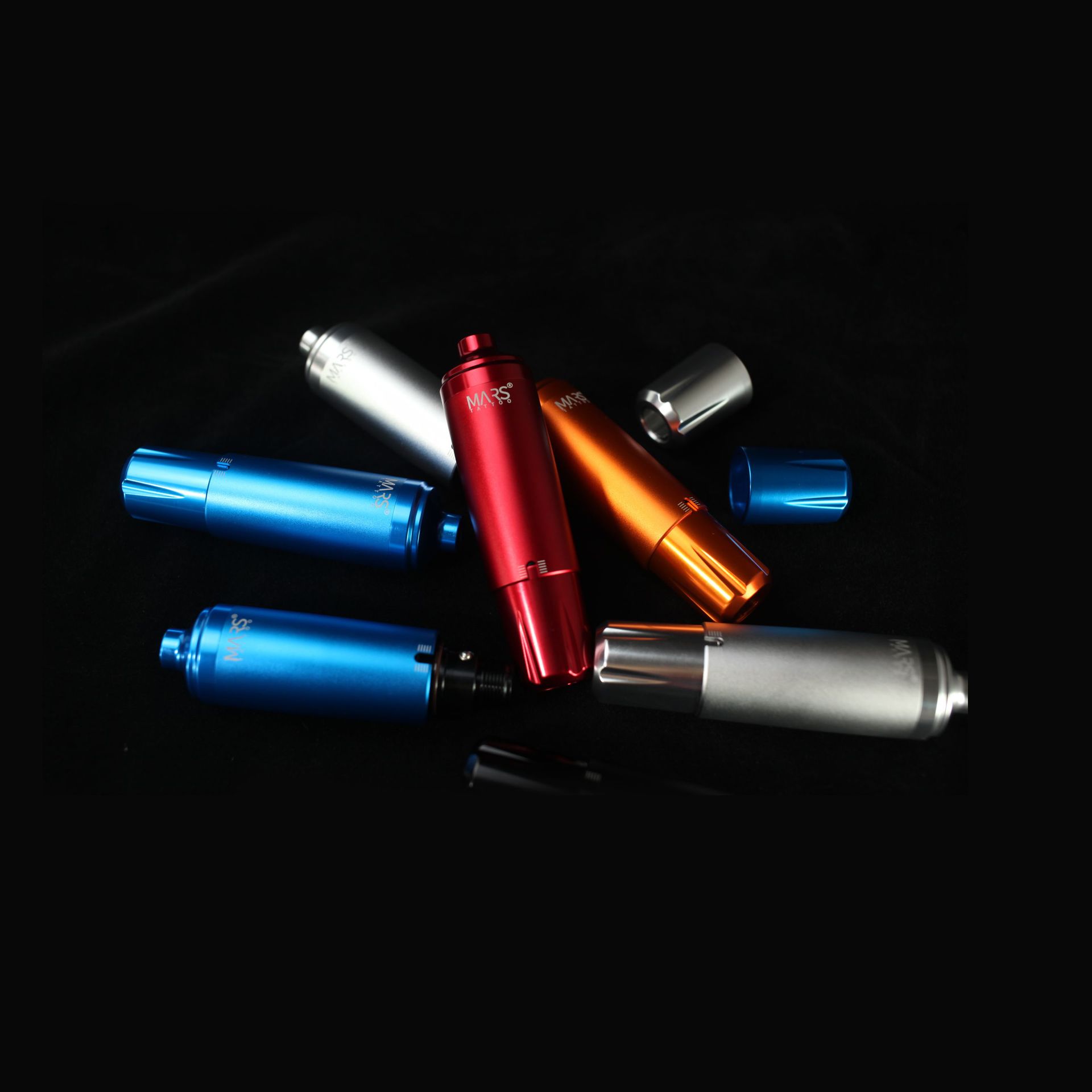 火星c2mars纹身笔 吸磁接口纹身笔 纹身纹绣割线打雾一体机马达笔