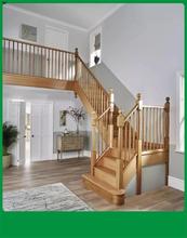 定制家用实木楼梯，复式楼梯实木整梯，欢迎咨询