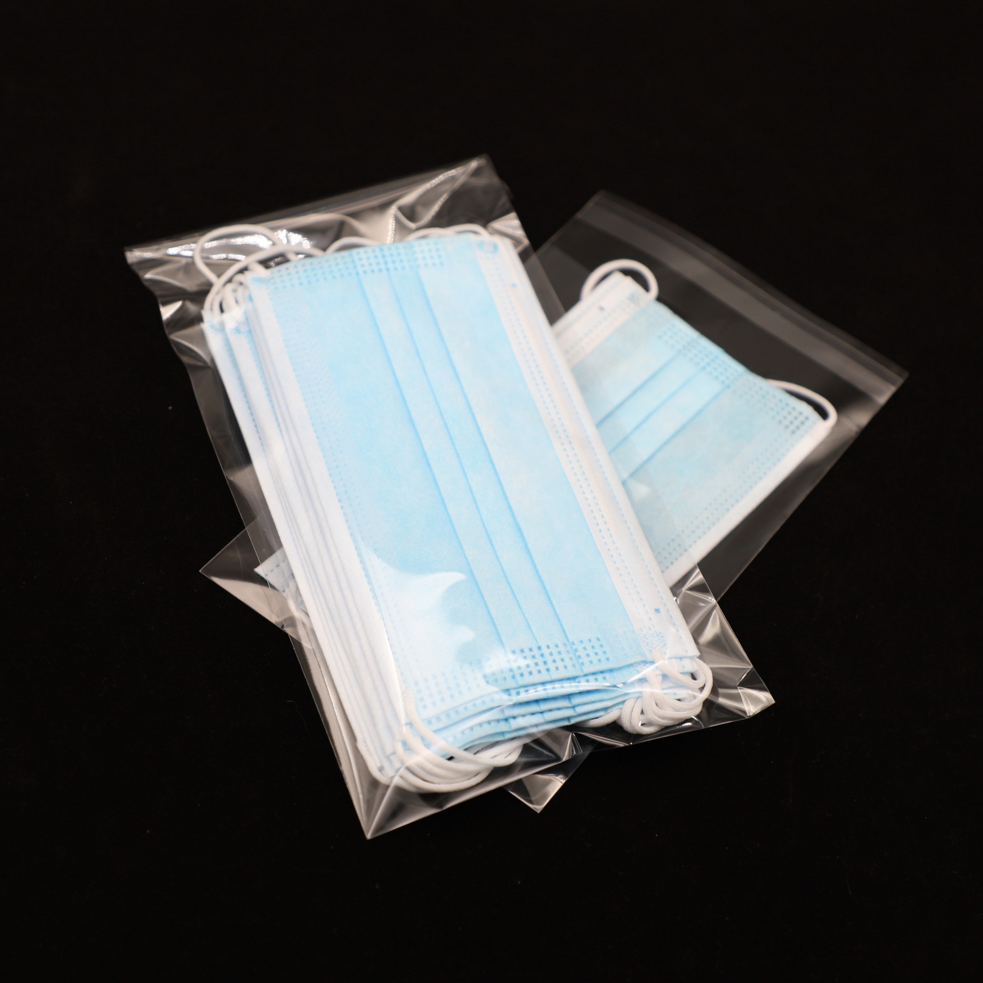 直邮山东一次性口罩独立包装袋定做5个装 10个装20个装30个装