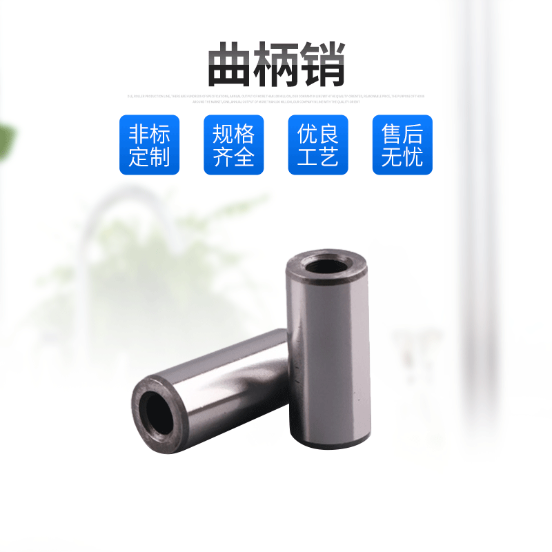 慈溪胜旺厂家直供定制非机动车配件  多规格插销12*27.8*6曲柄销