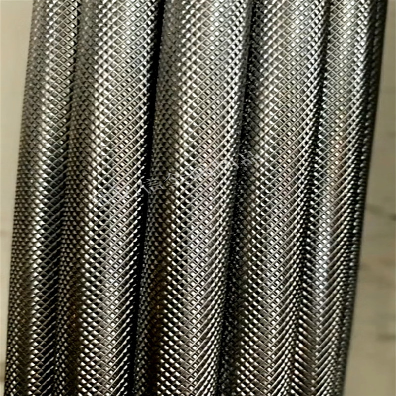 不锈钢滚花圆钢303 304 316l拉直纹不锈钢棒不锈钢棒滚花网纹加工