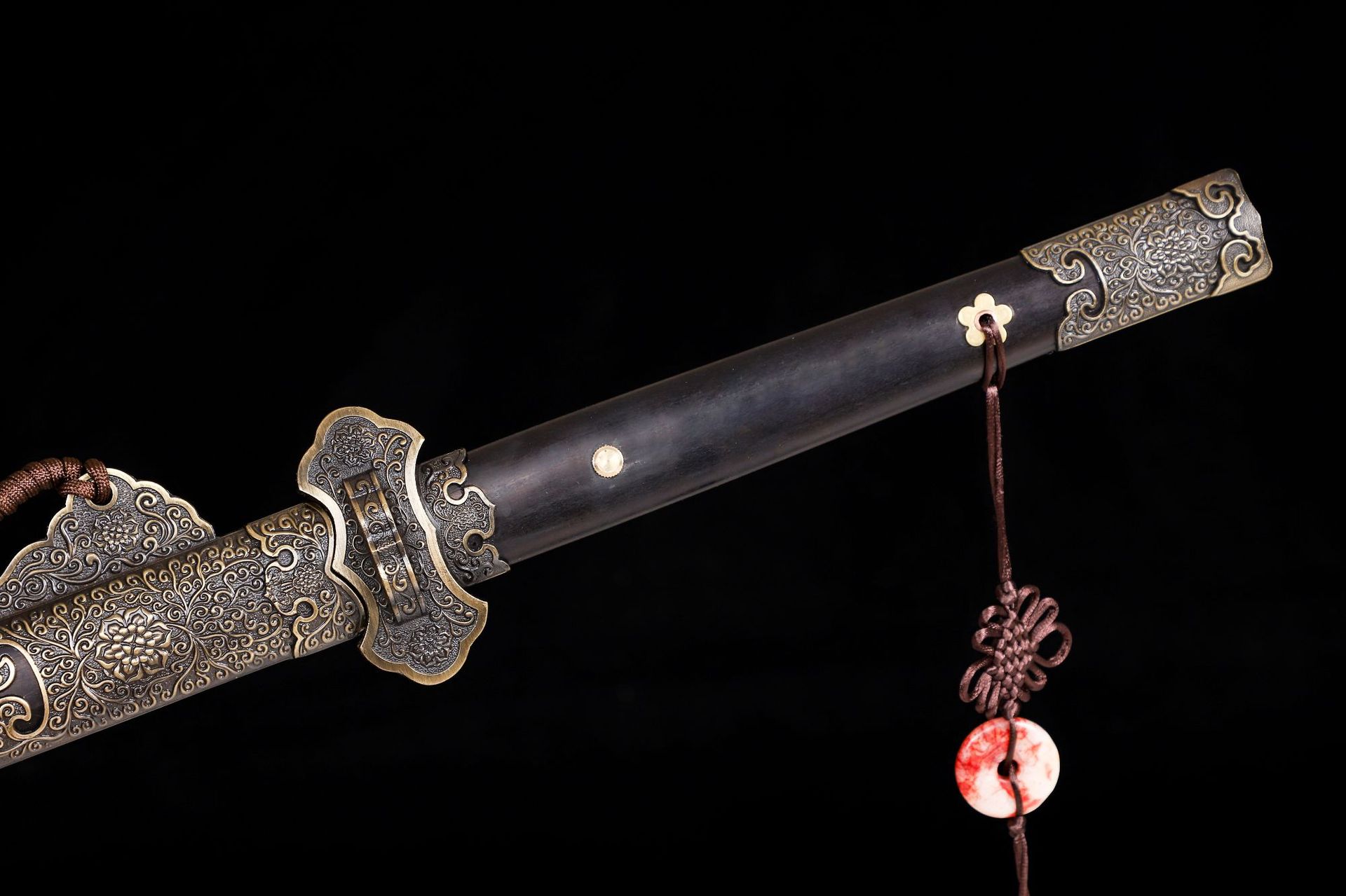 龙泉市刀剑花纹钢镇宅宝剑仿古铜传统手工锻打硬剑影视刀具未开刃