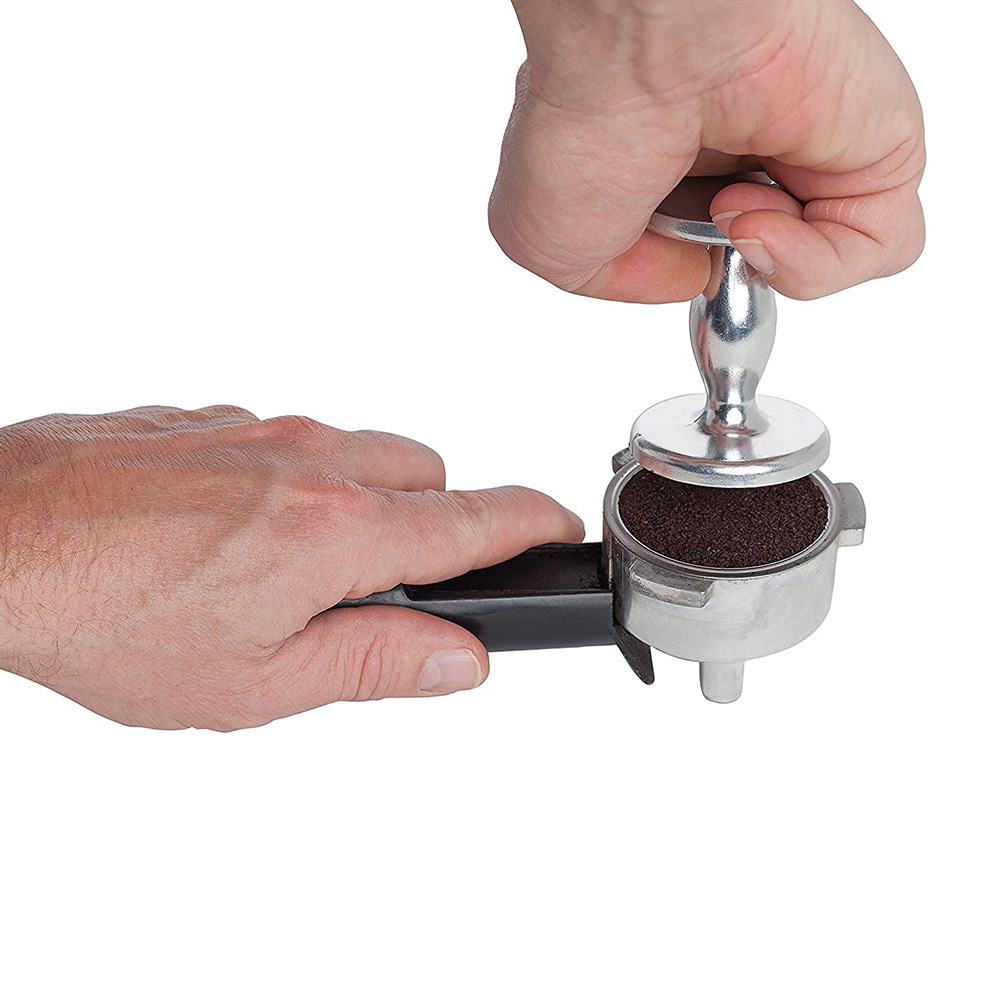 51/58mm双头大肚粉锤锌合金压粉锤压咖啡豆粉末锤压粉棒