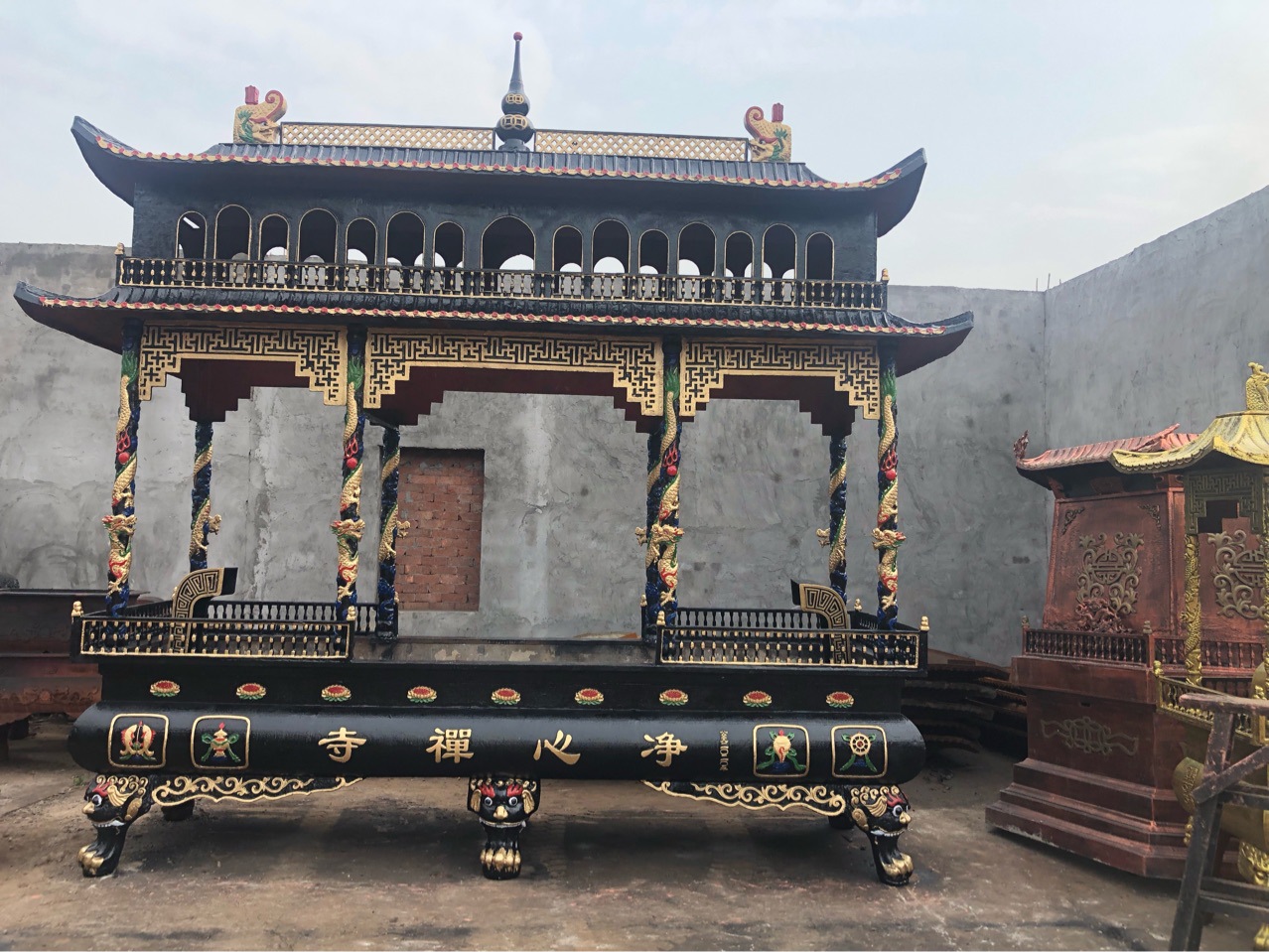 厂家直销长方香炉平口香炉铁香炉铜香炉寺院香炉宗祠香炉