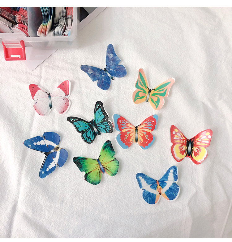 蛋糕装饰糯米纸蝴蝶400只全部小540只冷盘烘焙装饰蛋糕糯米纸