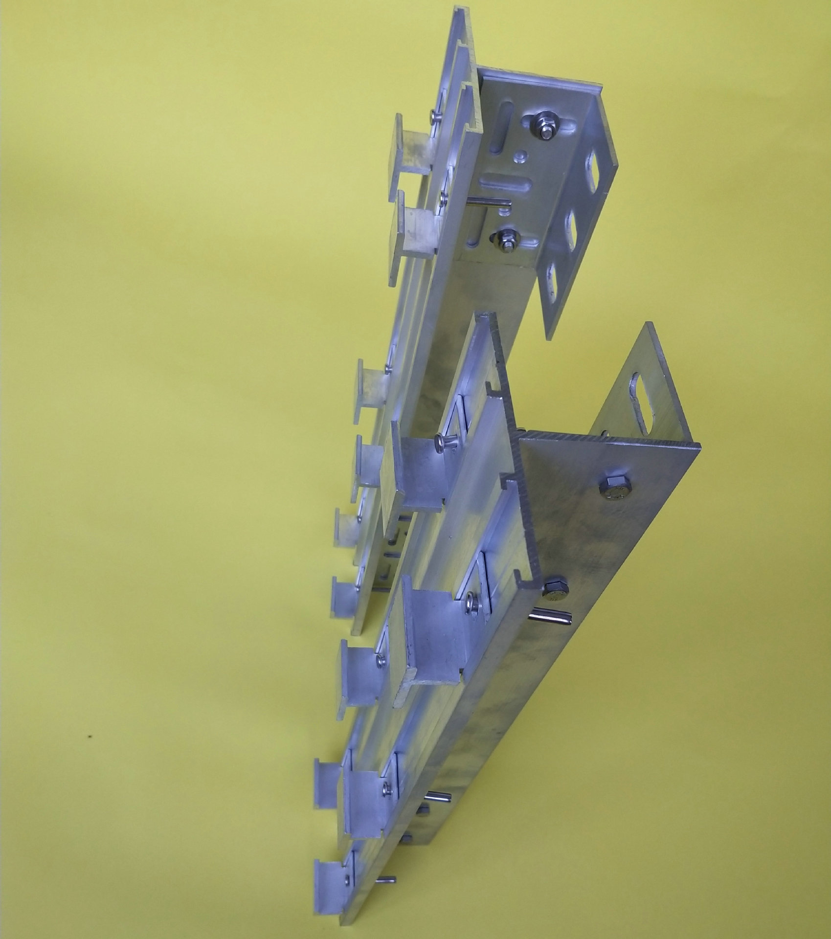 瓷砖干挂龙骨支架系统 陶土板干挂件大理石 石材挂件陶瓷挂件