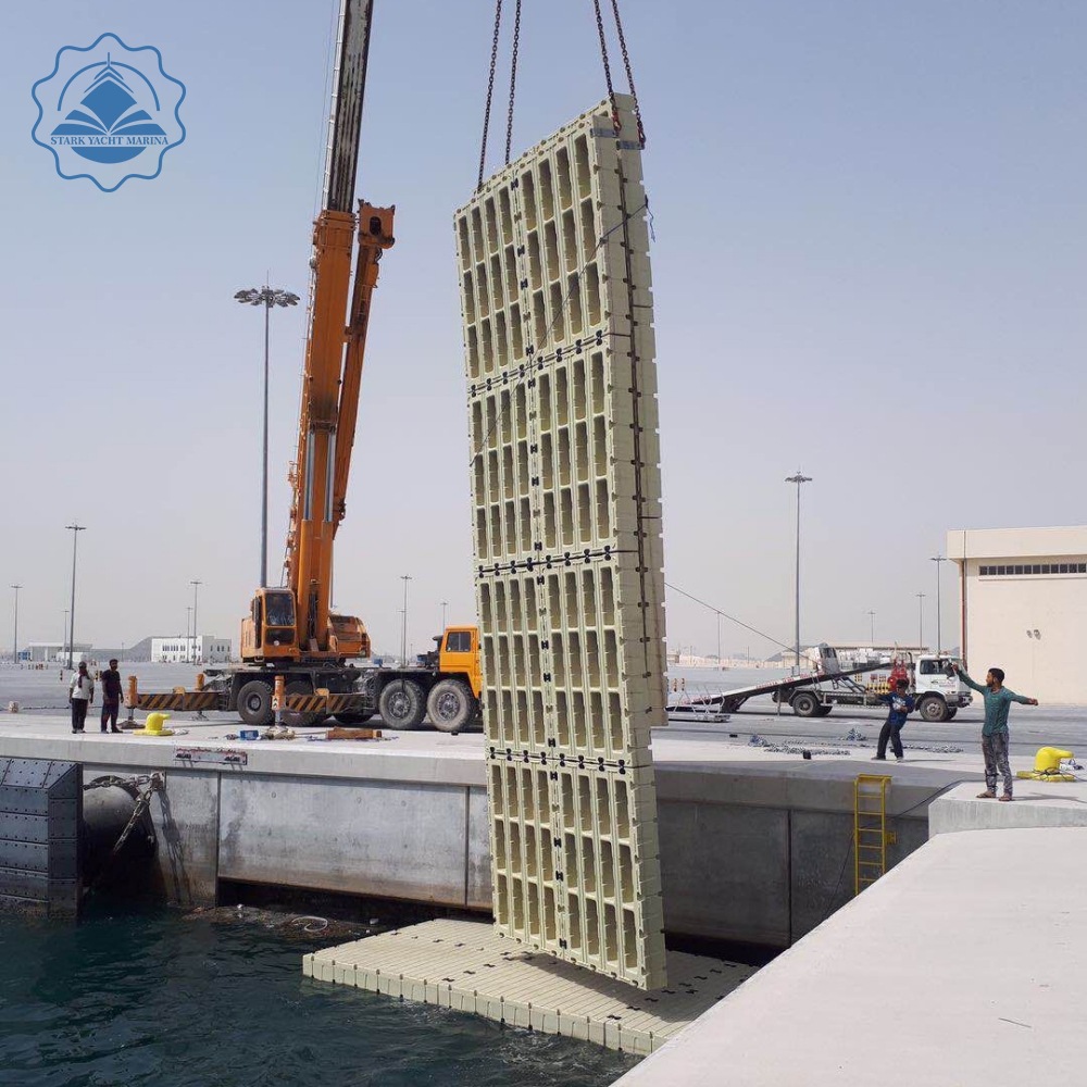 水上平台浮动码头 浮板浮台 组装板块观光栈道z