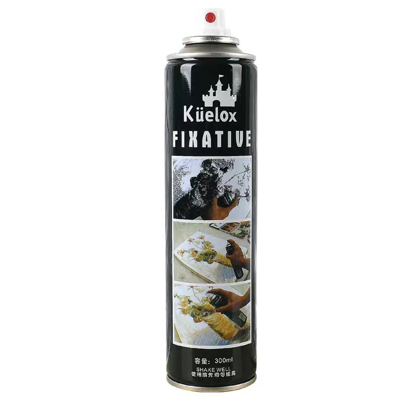 高尔乐素描定画液300ml 水粉固定液 素描水彩绘画定画液 喷雾型