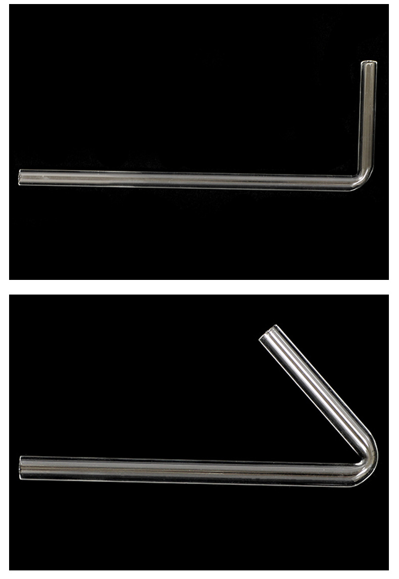 玻璃管导管45度60度90度120度导管 t型 y型导管 接气管 化学实验