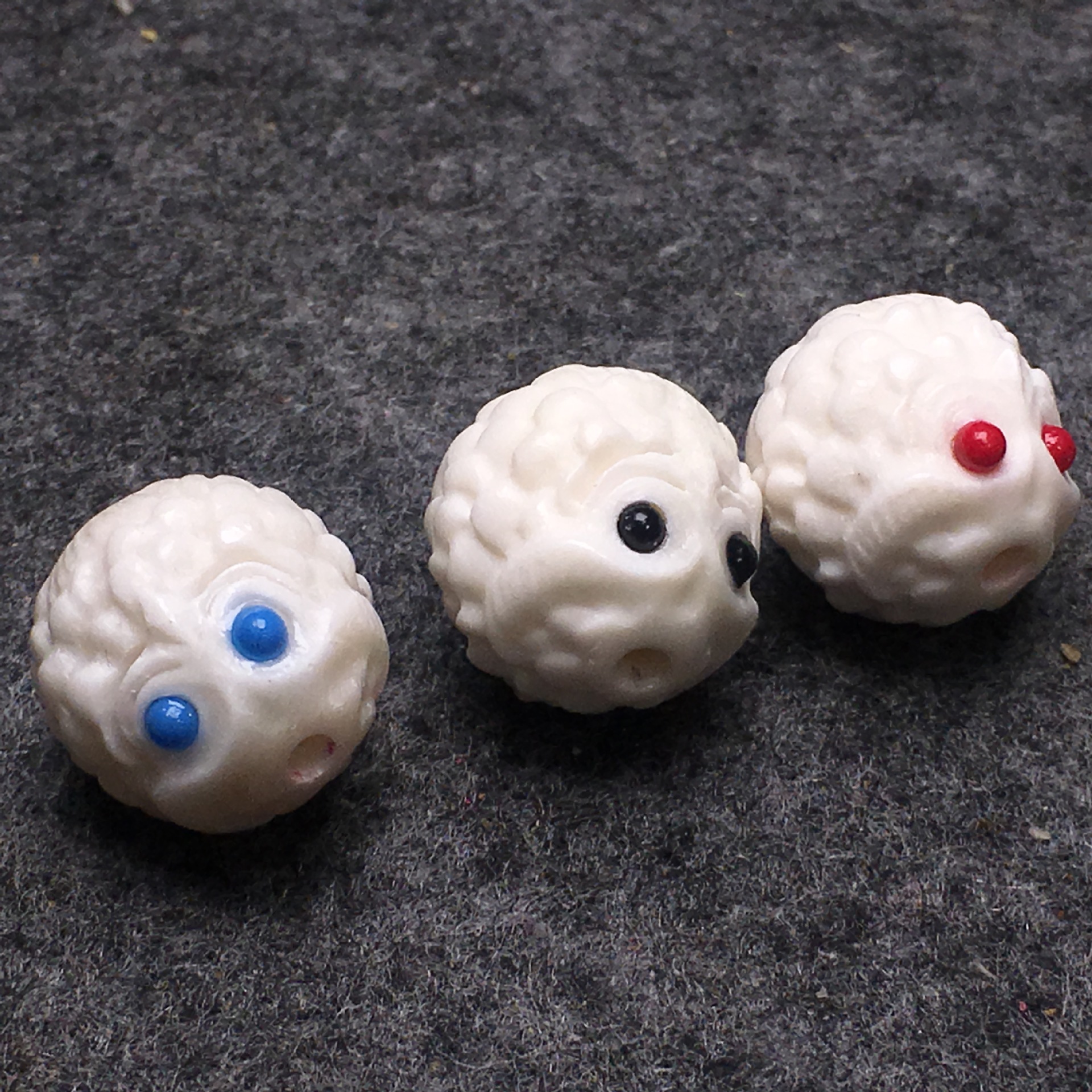 兽骨牙角 鹿骨配饰隔珠 背云 镶嵌 驼骨