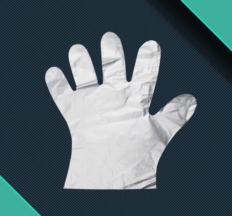 一次性pe检查手套吃 餐饮美容美发护理医疗家务无粉一次性手套