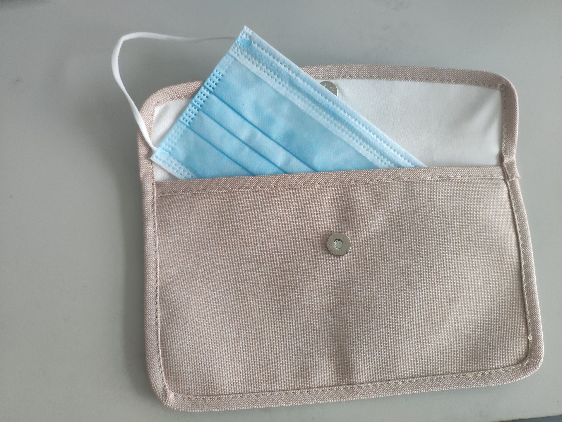 抗菌口罩收纳袋放口鼻罩收纳包小布袋子方便携放夹神器