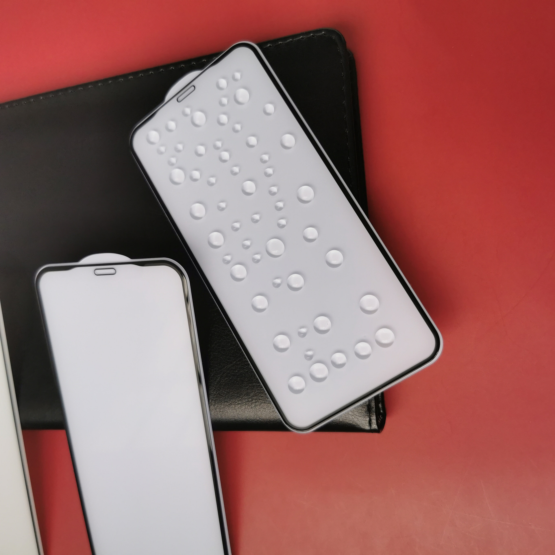 适用iphone 11pro max丝印磨砂钢化膜iphone11pro雾面磨砂钢化膜