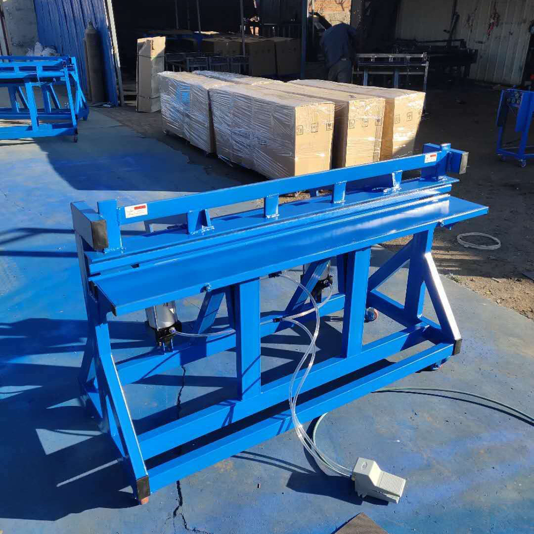 供应手动折边机金刚网手动折板机钢板折弯机气动折边机