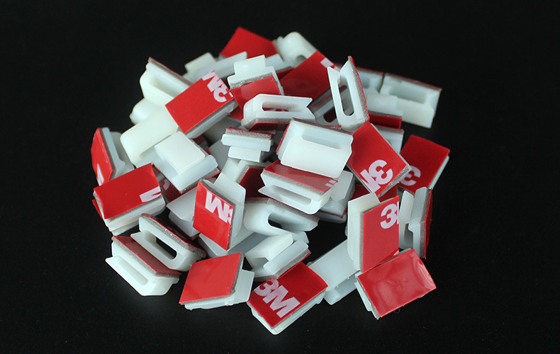 包邮线卡电线固线夹nc912记录仪布线扣3/m自粘式固线座 布线卡扣