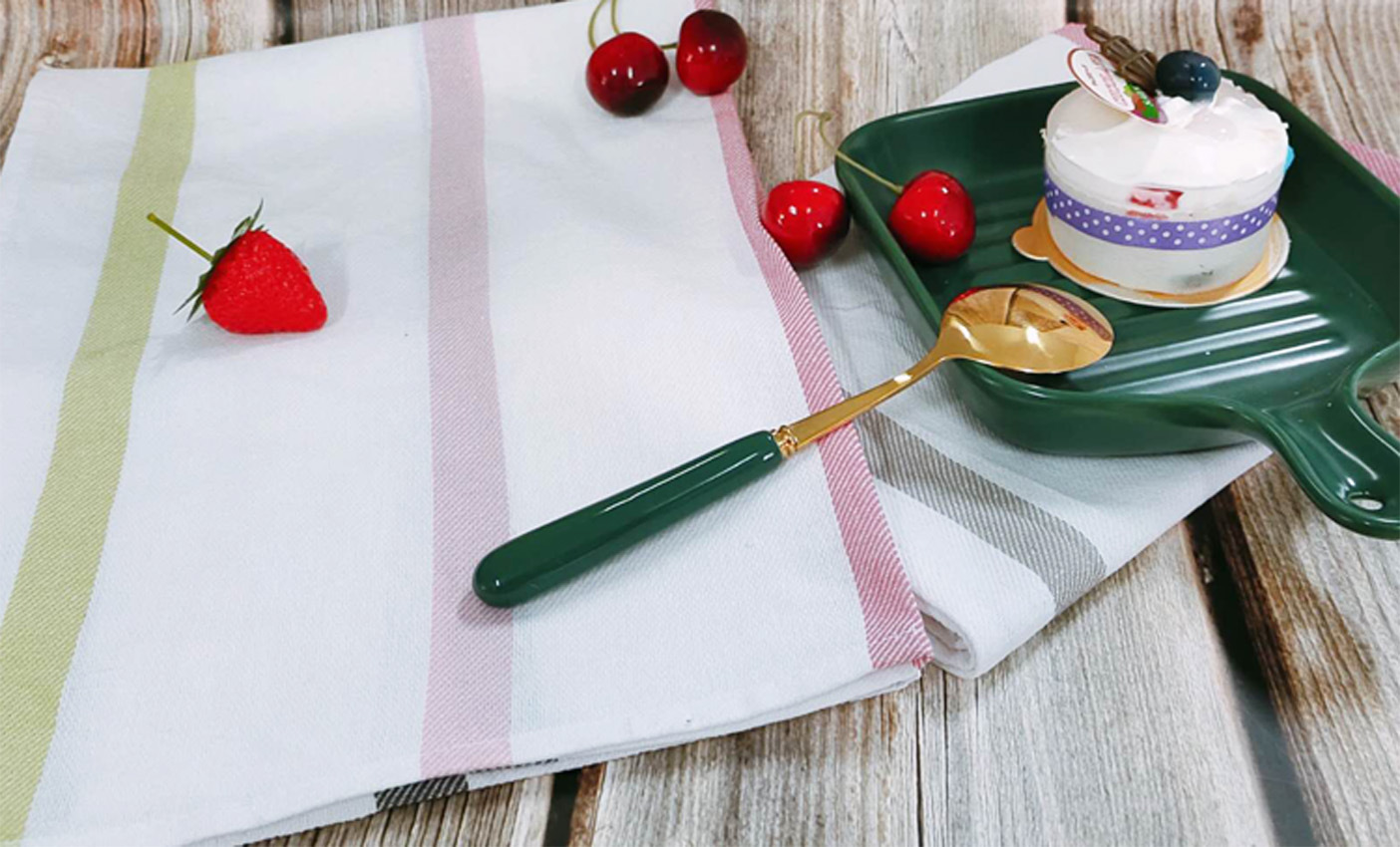 茶巾定制纯棉厂家供应厨房擦手巾tea towel 色织厨房茶巾