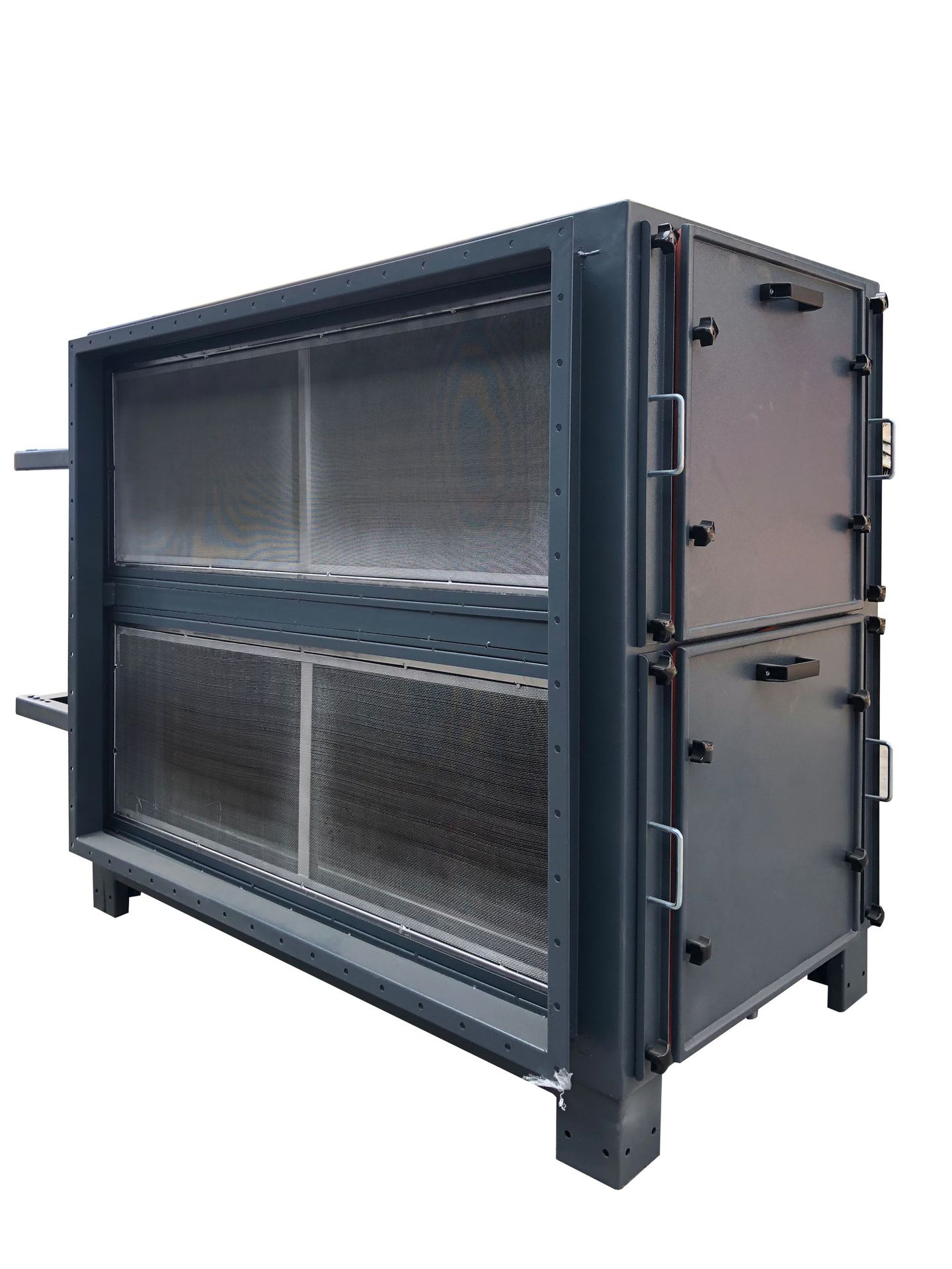 工业废气高温油烟净设备冷凝器热交换器列管式翅片式高温冷却器