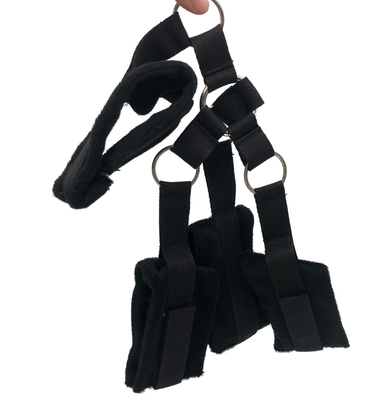 束缚手环情趣床上束缚绑带 女用睡床束缚捆绑手脚带玩具成人用品