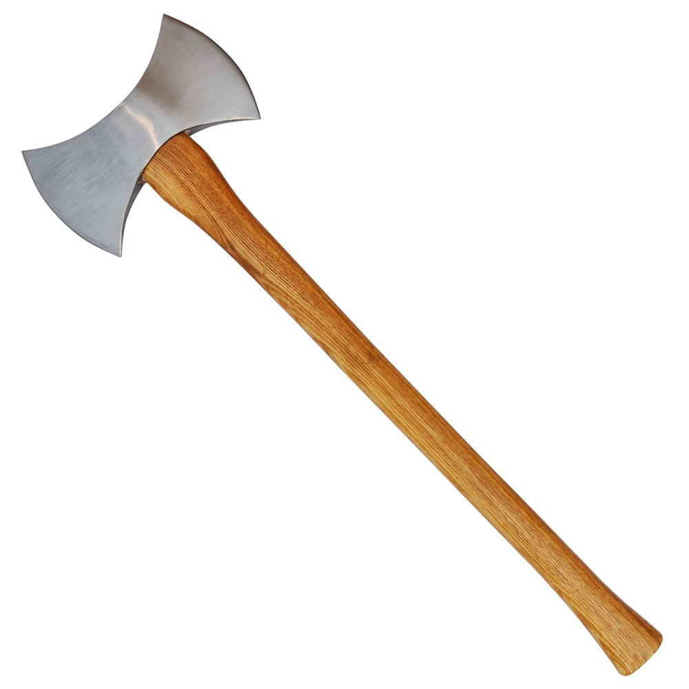 厂家直销野营斧 双面斧 多功能斧 双面斧 比赛投掷斧 户外竞技斧
