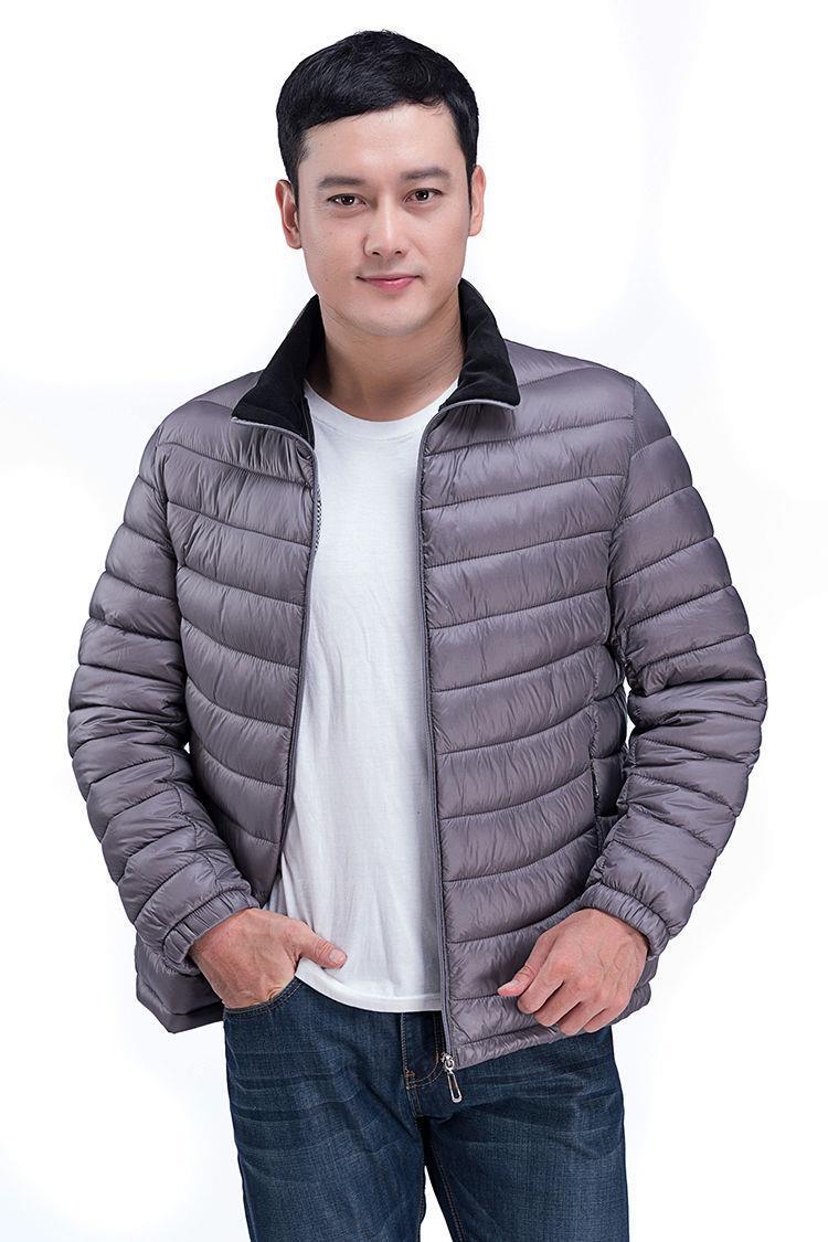 冬季新款中青年男士棉衣中年男装棉袄超轻柔软棉上衣大码保暖冬装