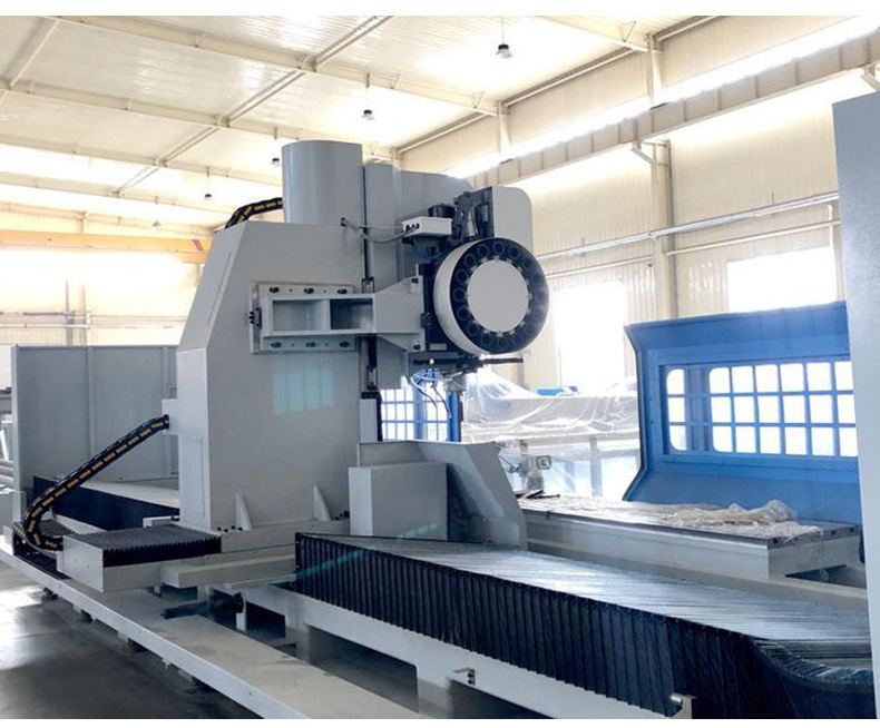 铝型材三轴数控加工中心 轨道交通型材铝板数控加工设备重型加工