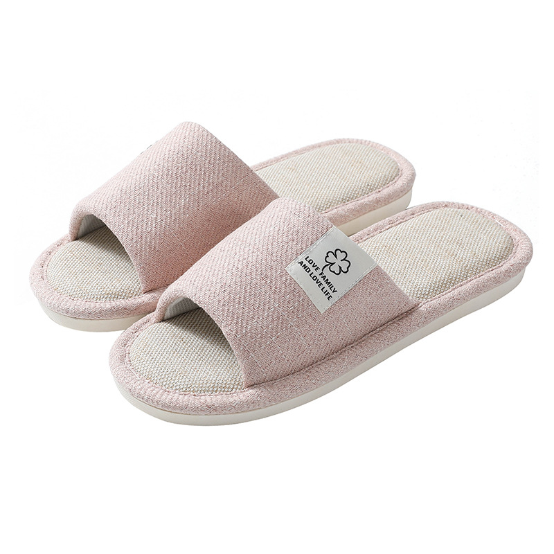 New Home Cotton and Linen Slippers