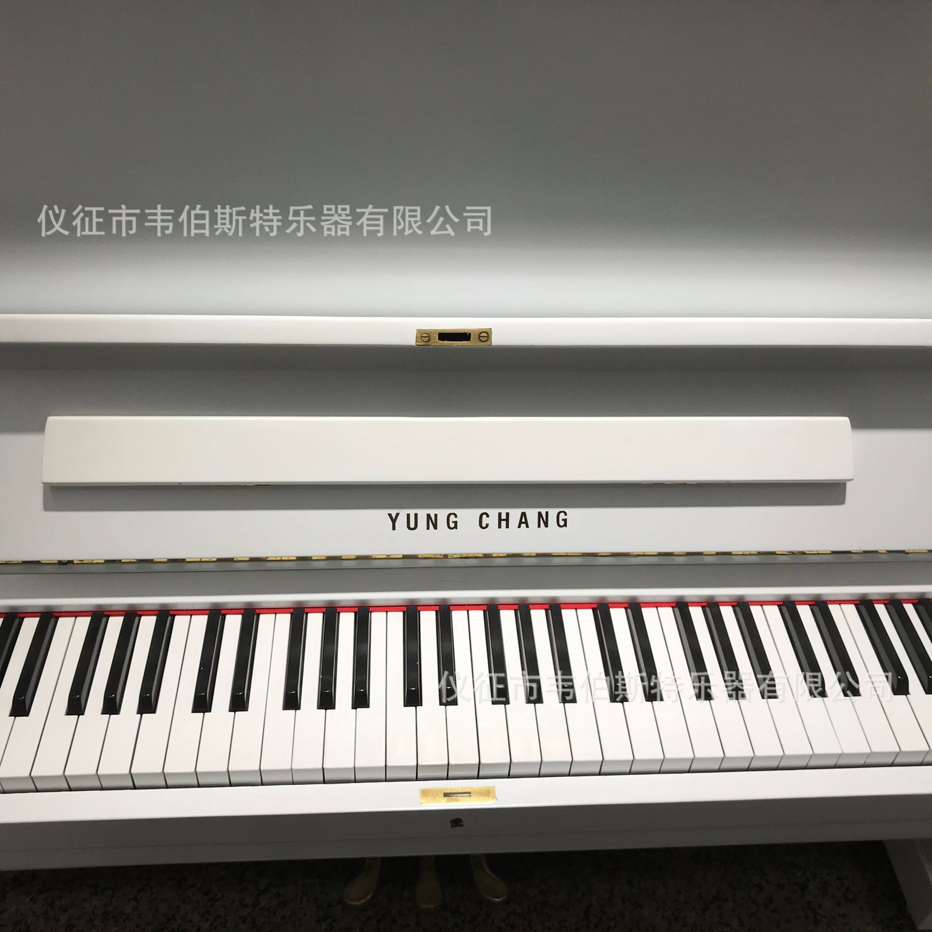 初学培训班教学厂家专供韩国二手钢琴永昌yungchang白色原装钢琴