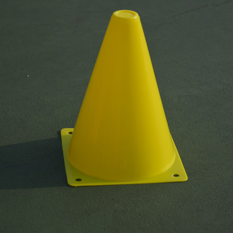 23厘米路障篮球训练器材锥形标志桶障碍物雪糕筒碟盘儿童跆拳道