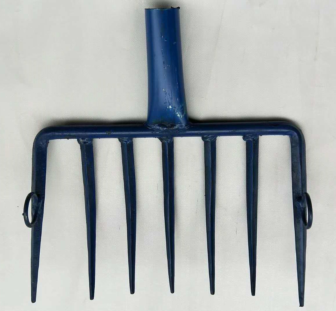 九齿拉耙七齿拉耙 铁路专用工具九齿拉耙 锻打叉子