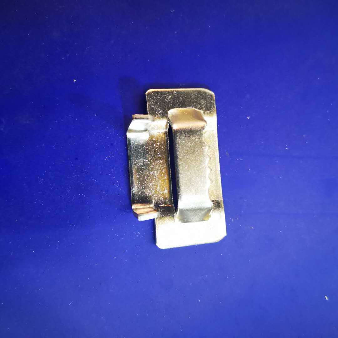 天津304不锈钢打包卡扣 金属捆扎不锈钢带316牙型带齿打包扣