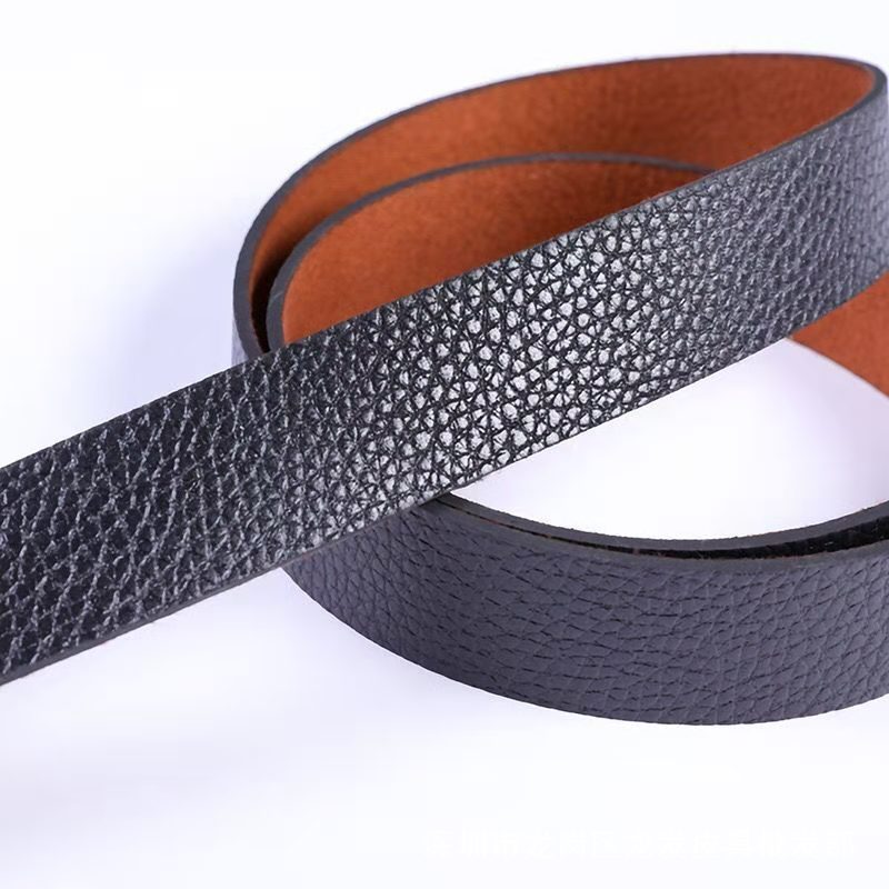 男士无头皮带西藏牦牛腰带军工牛皮带无牙无孔压扣地摊皮带牛筋带