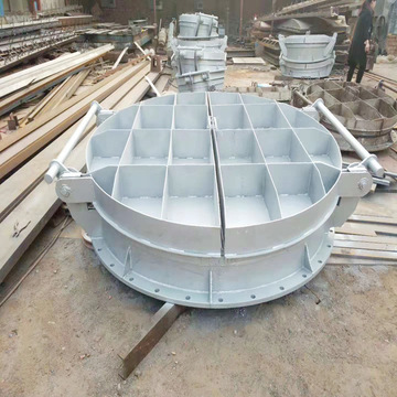 hdpe拍门玻璃钢铸铁钢制塑料复合拍门防防止管道倒灌pe闸门闸阀