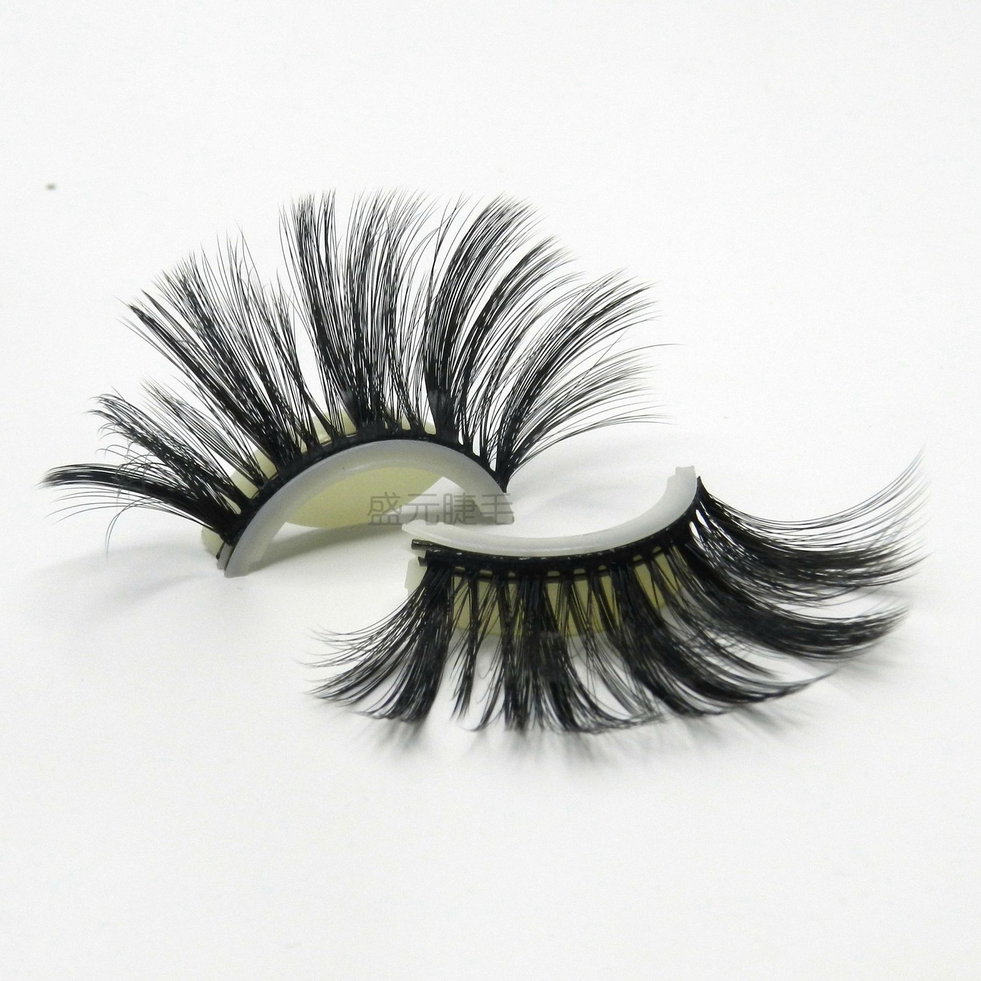 25mm睫毛水貂毛假睫毛欧美款e系睫毛3d水貂毛假眼睫毛 3d假睫毛