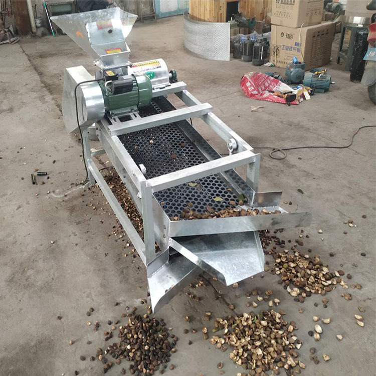 全自动油茶果剥壳机 山茶果油茶果剥壳机 茶油籽脱壳分离一体机